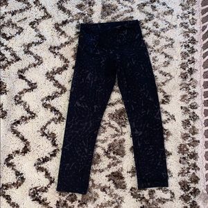 Lululemon Wunder Under roll down leggings